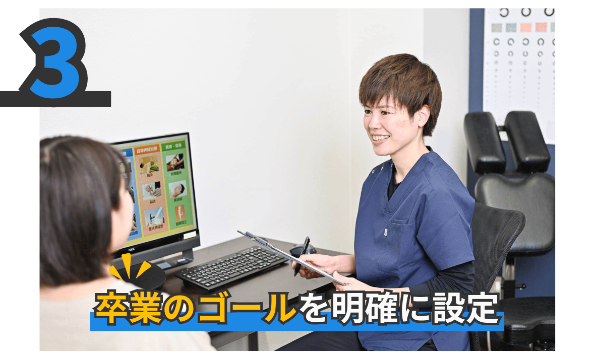卒業のゴールを明確に設定