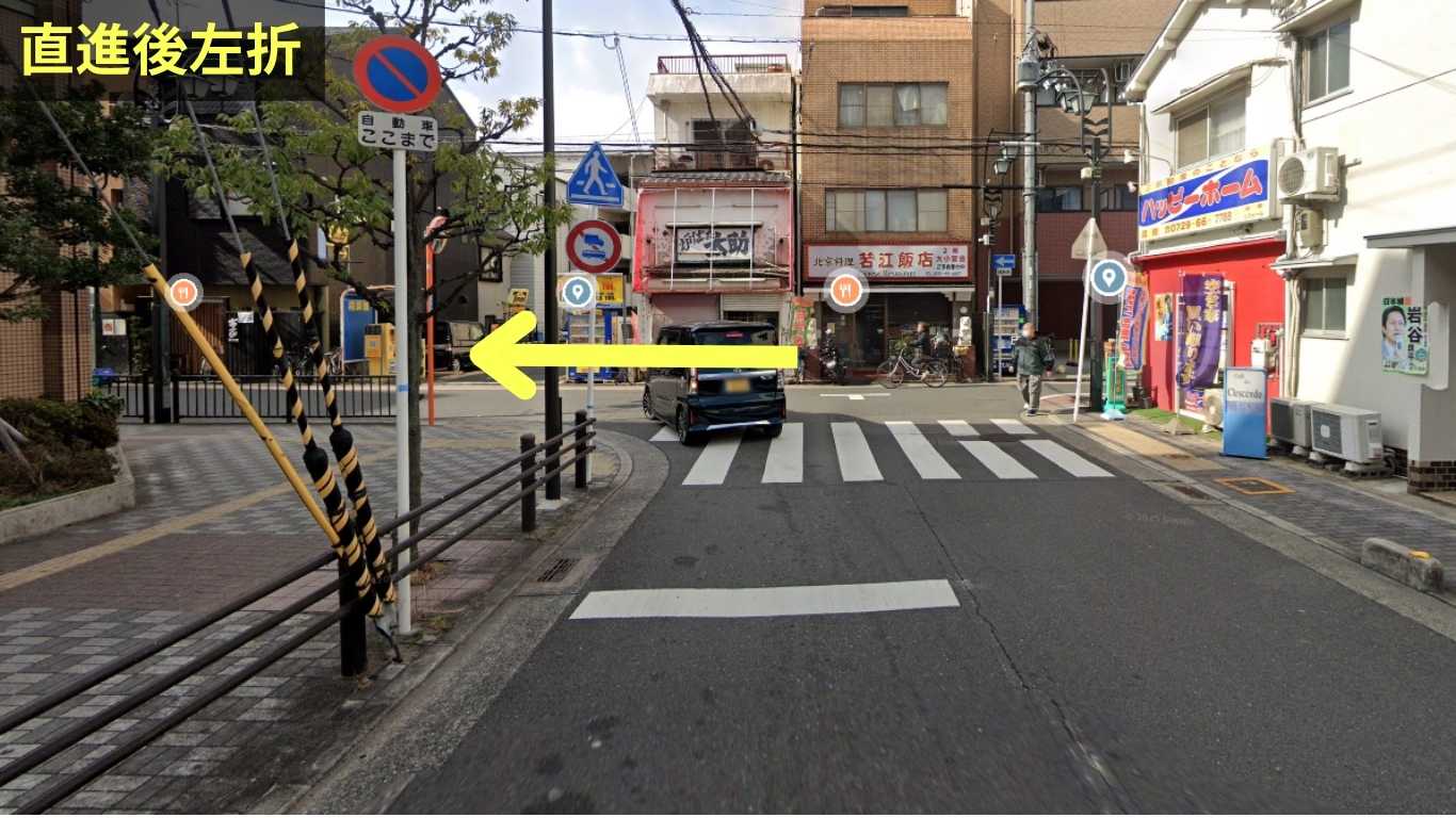 若江岩田駅周辺地図