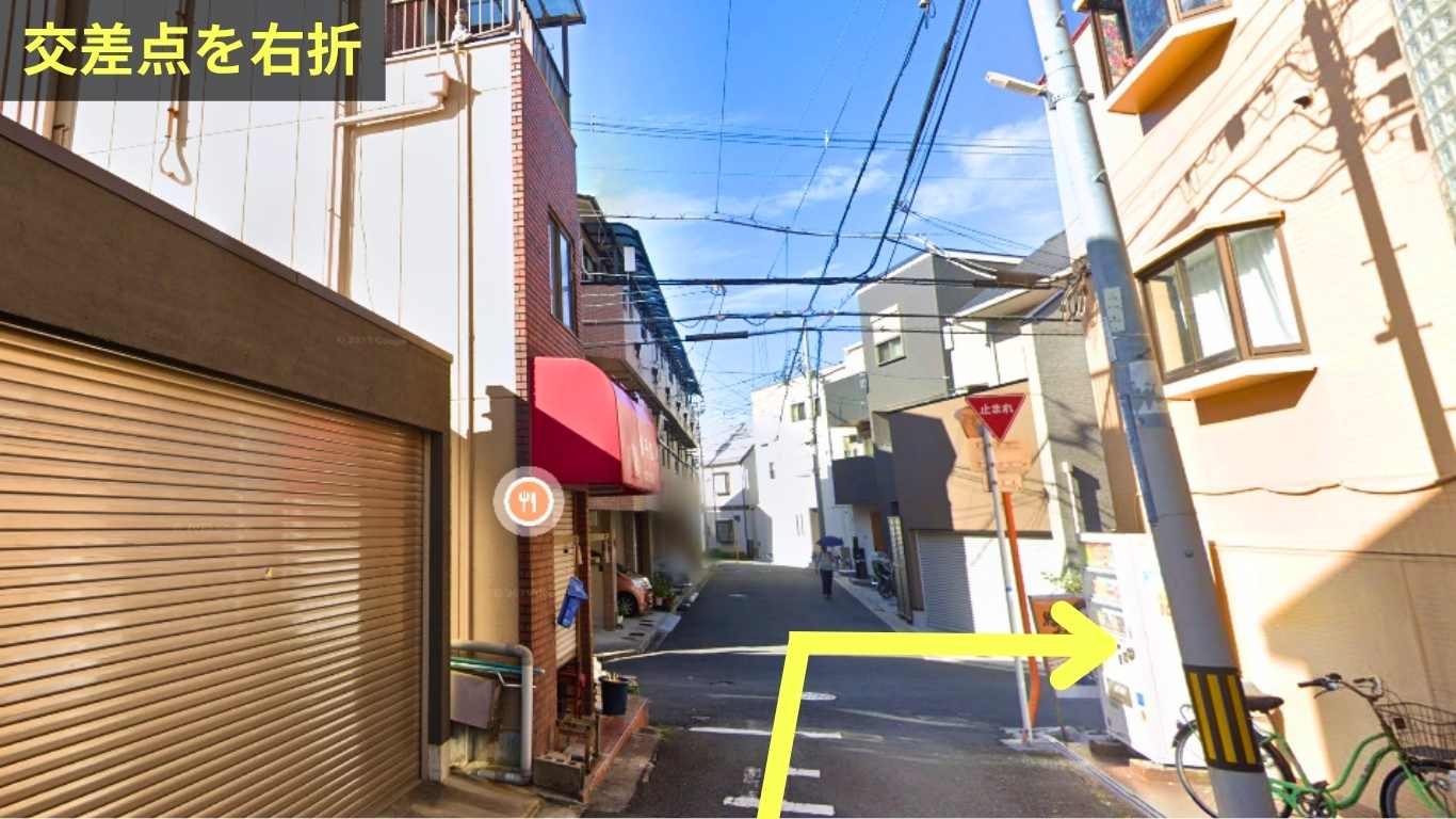 菱屋西の路地